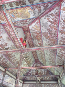 Amazing painted ceilings